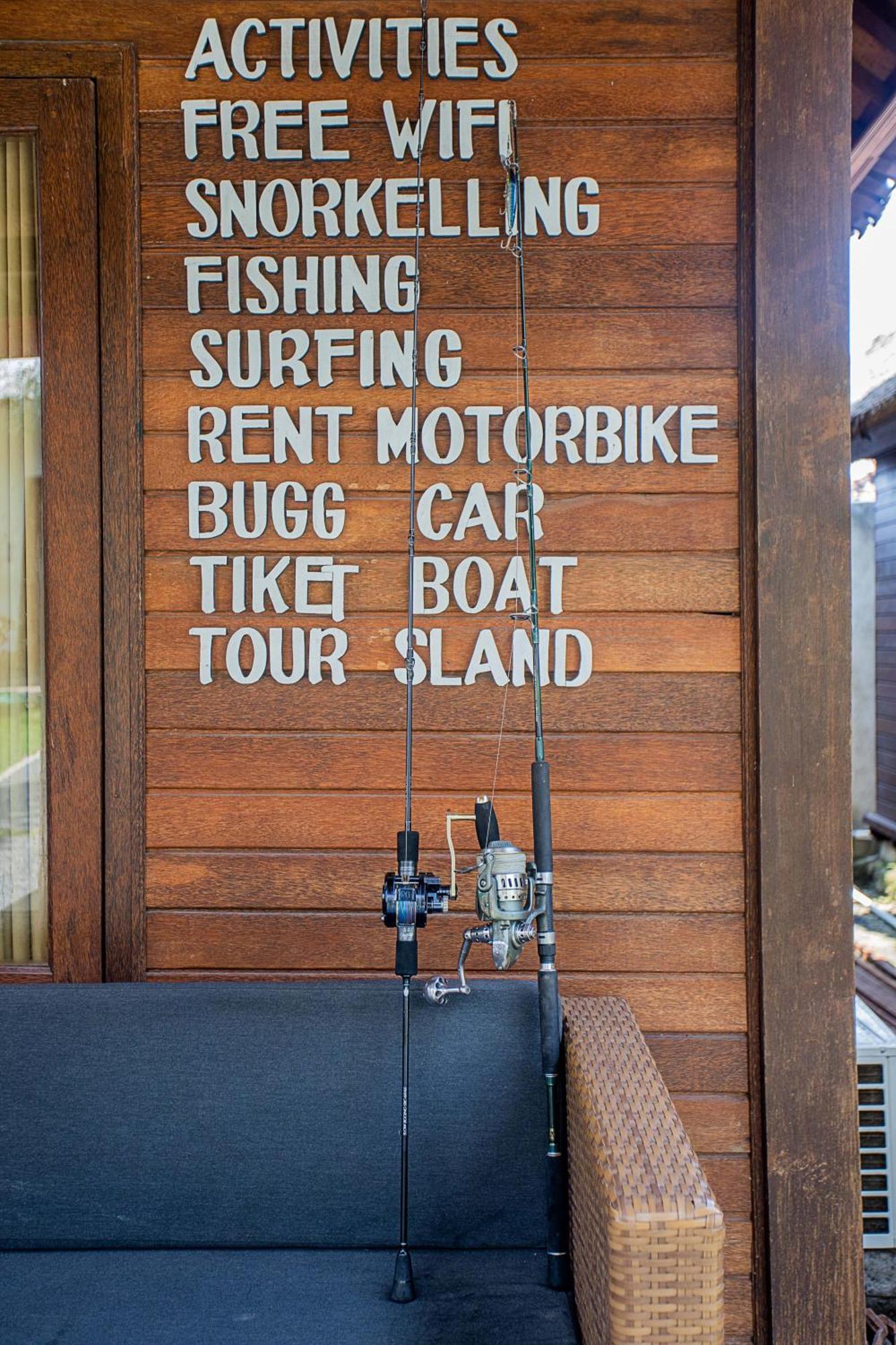 Hotel Lembongan Mantra Huts Nusa Lembongan Exterior foto